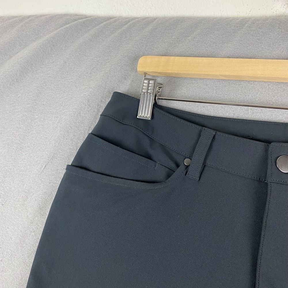 Lululemon Pants Men 32x31 Performance Chino ABC Classic gray Warpstreme LM5ADES - Picture 4 of 11